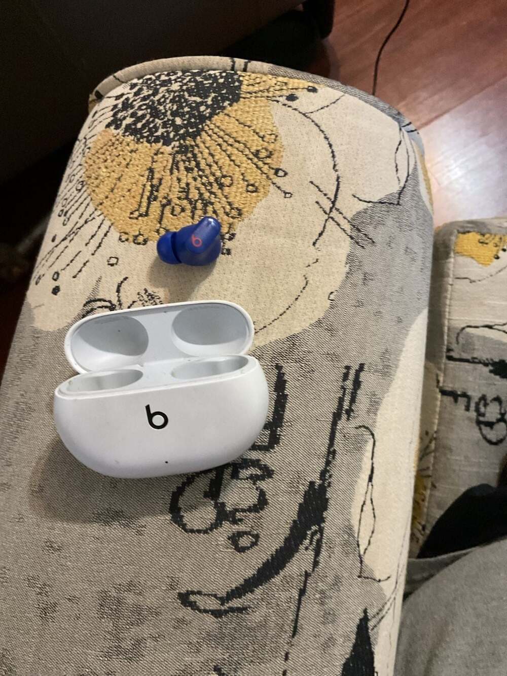 Beats Studio Buds Wireless 1 Earbuds and Charging Case (Blue with White Case)